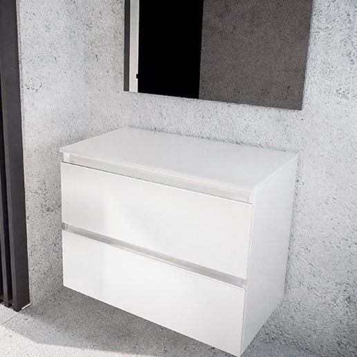 BATHME ONE Mueble de Baño con Lavabo 120 cm Blanco — Bañoidea