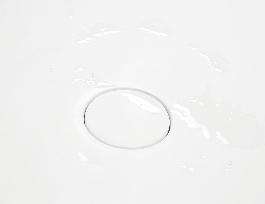 SANYCCESS RONDO Freestanding Bathtub Glossy White