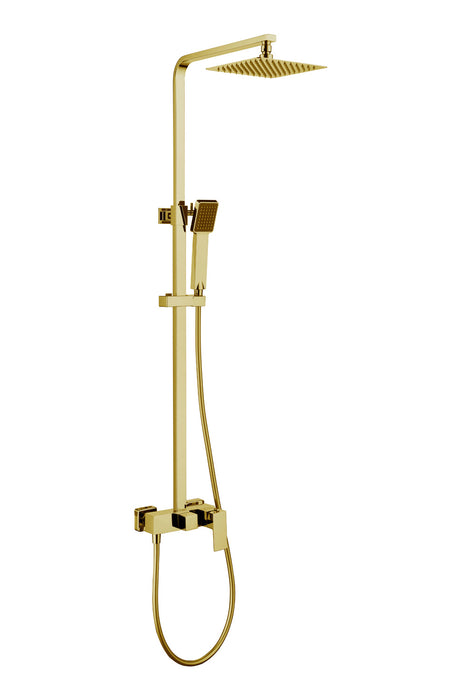SKY BATH CDA008/ORO ARMY Brushed Gold Single Handle Shower Set
