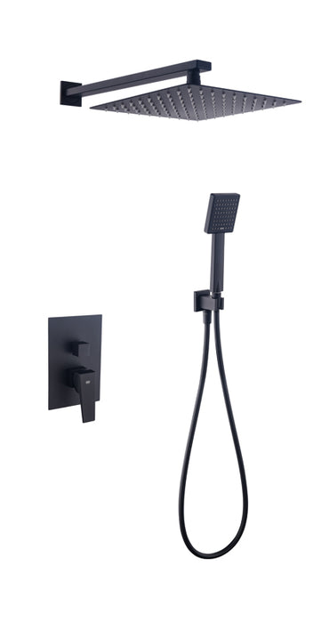 SKY BATH CED001/NG DREAM Matte Black Built-in Shower Mixer Set
