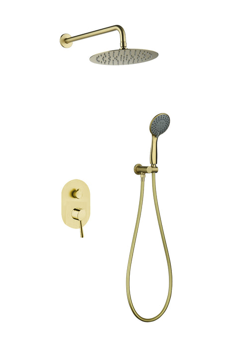 SKY BATH CES003/ORO SOUL Built-in Single Handle Shower Set Brushed Gold