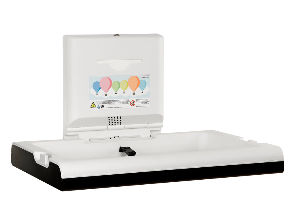 Cambiador Para Bebé Horizontal Mediclinics CP0016H Blanco Con Ionizador -  Catálogo - Tienex