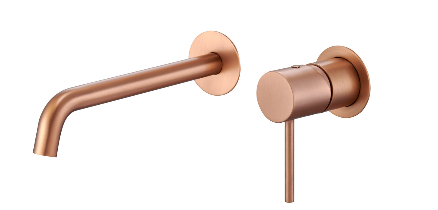 IMEX GLM039/ORC MONZA Built-in Sink Mixer Tap Brushed Rose Gold