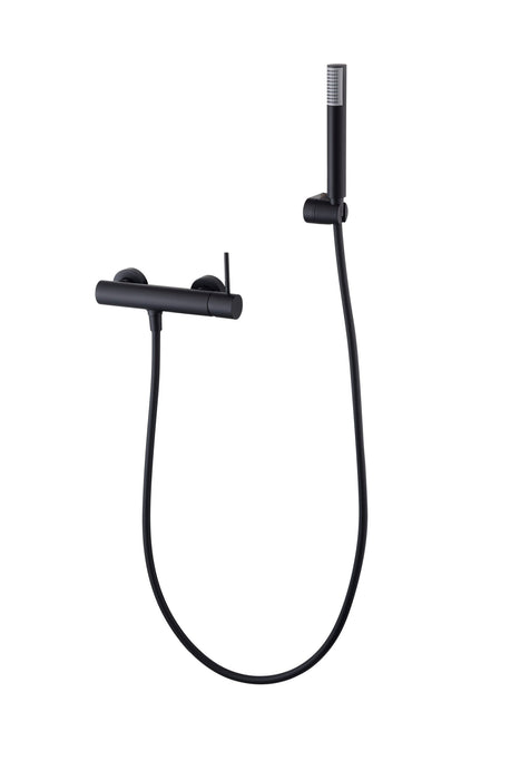 IMEX BDM039-5NG MONZA Matte Black Single-Handle Shower Tap Kit