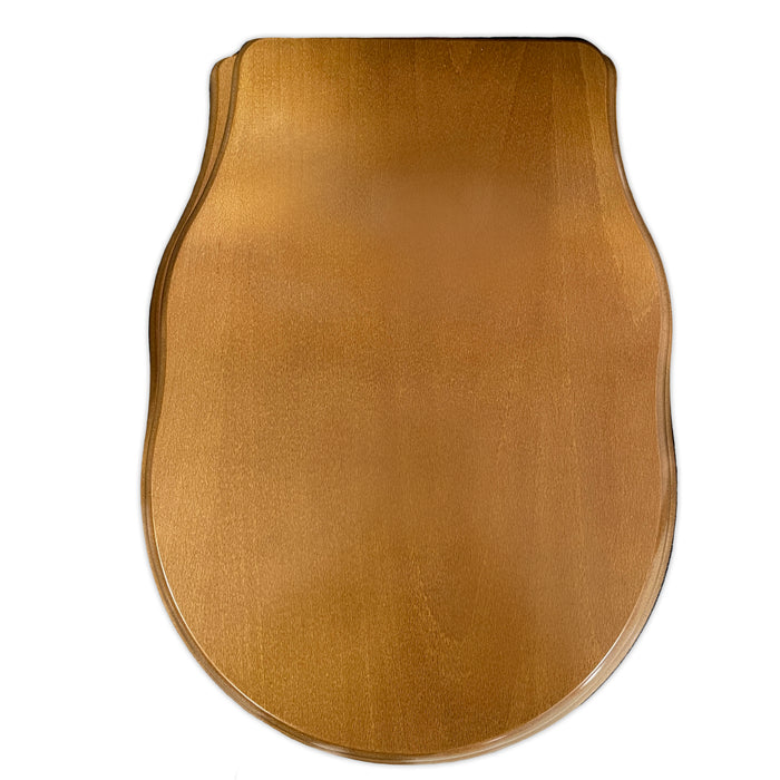 ETOOS 03105102 BOHEMIA WC Cover Bellavista Color Clear Walnut Wood