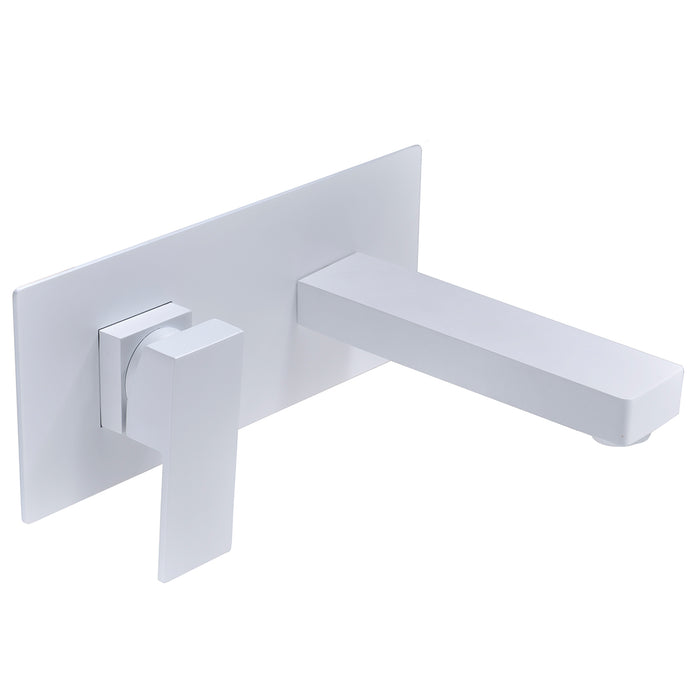 IMEX GLE020/BL SUIZA Matte White Built-in Basin Tap