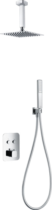 IMEX GTP022 PORTUGAL Thermostatic Built-In Shower Set Chrome