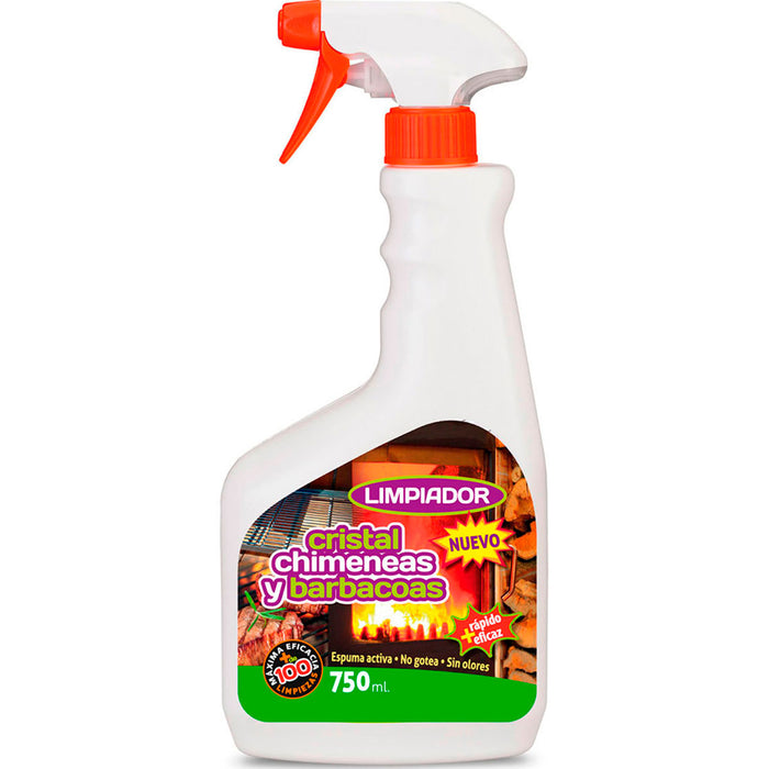 MONESTIR GH029JN Stove Glass Cleaner for Fireplaces and Barbecues 750 ml