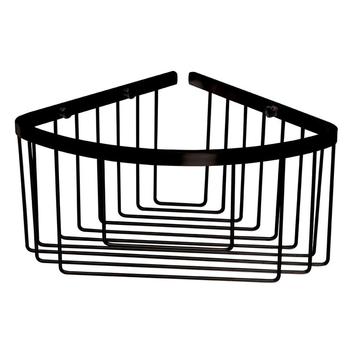 LLAVISAN 135124 Portagel Corner Shower Basket Color Black