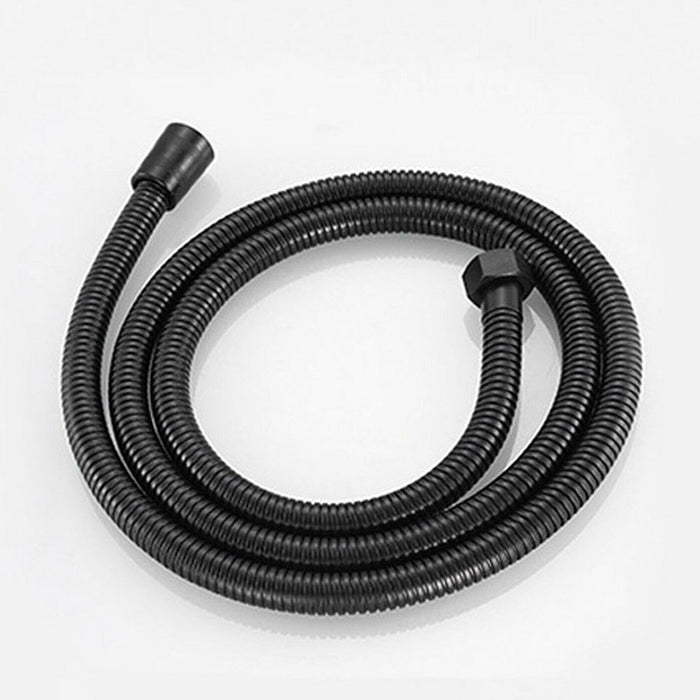 LLAVISAN L105241 Flexo Ducha PVC 150 cm Color Negro Mate