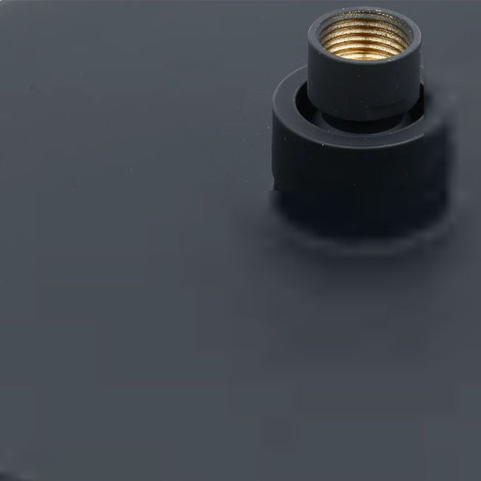 LLAVISAN L111834 Round Shower Head Diameter 20 Cm Matte Black Color