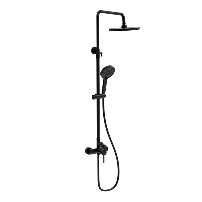 LLAVISAN L126514 DAKAR Large Shower 2-Way Single-Handle Shower Matte Black Color