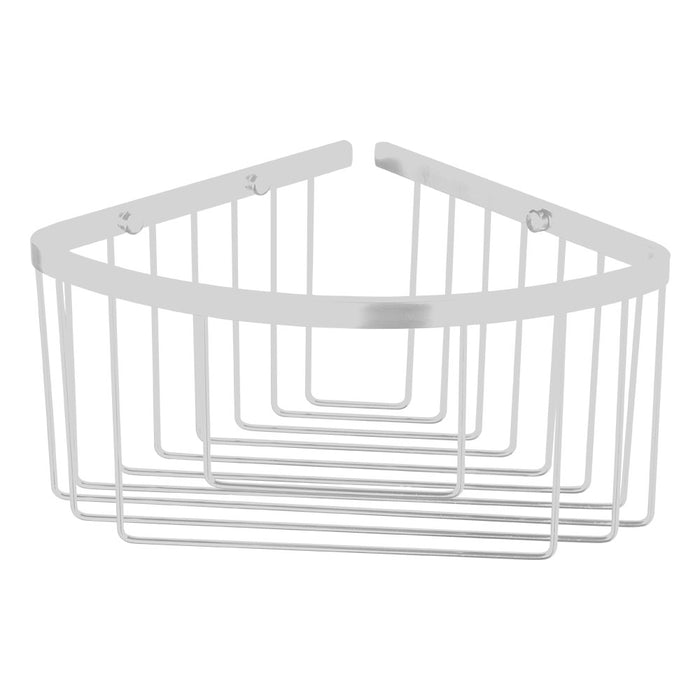 LLAVISAN L136624 Portagel Corner Shower Basket Color White