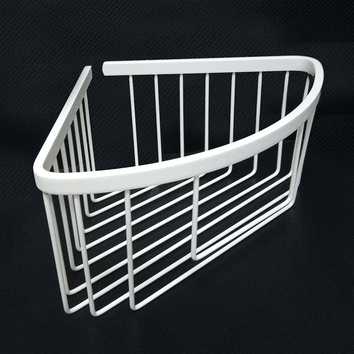 LLAVISAN L136624 Portagel Corner Shower Basket Color White