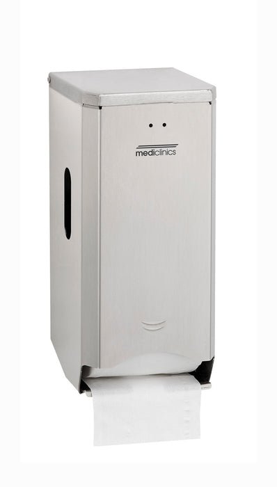 MEDICLINICS PR2784CS Satin Stainless Steel Toilet Paper Dispenser