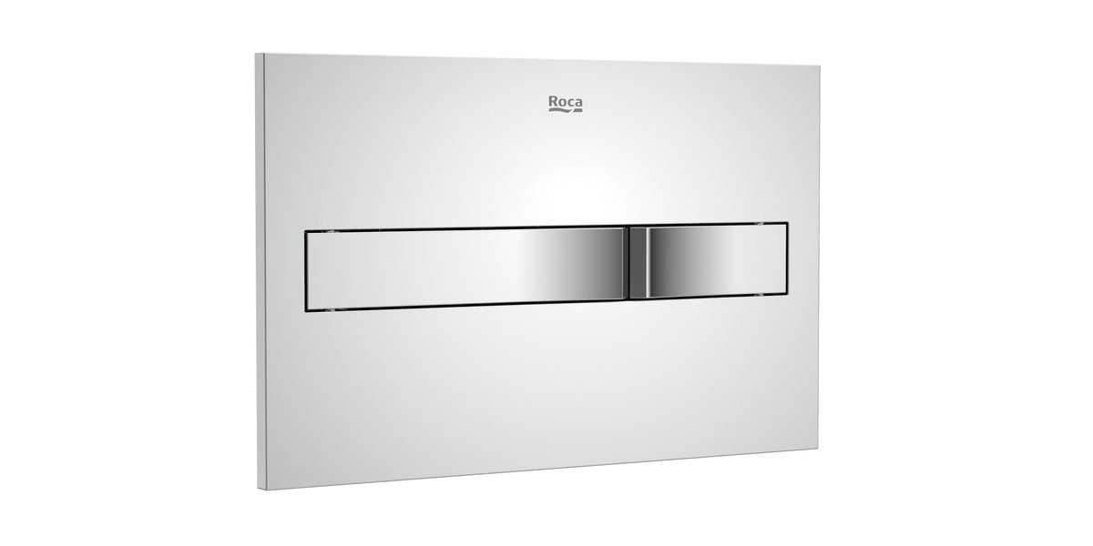 Piastra Di Azionamento Doppio Scarico Roca Slendra PL1 DUAL (ONE) - A890195001