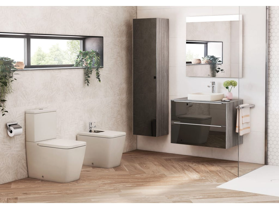 ROCA INSPIRA SQUARE Complete Toilet Rimless White
