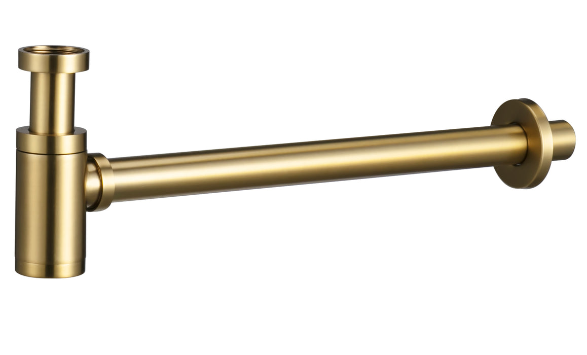 IMEX SCL002/OC Round Siphon Brushed Gold Color