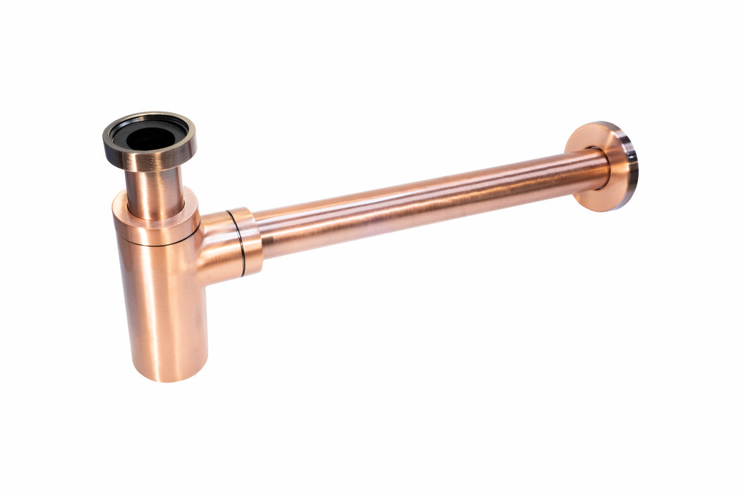 SKY BATH SIF002/COB Cylindrical Siphon Brushed Copper