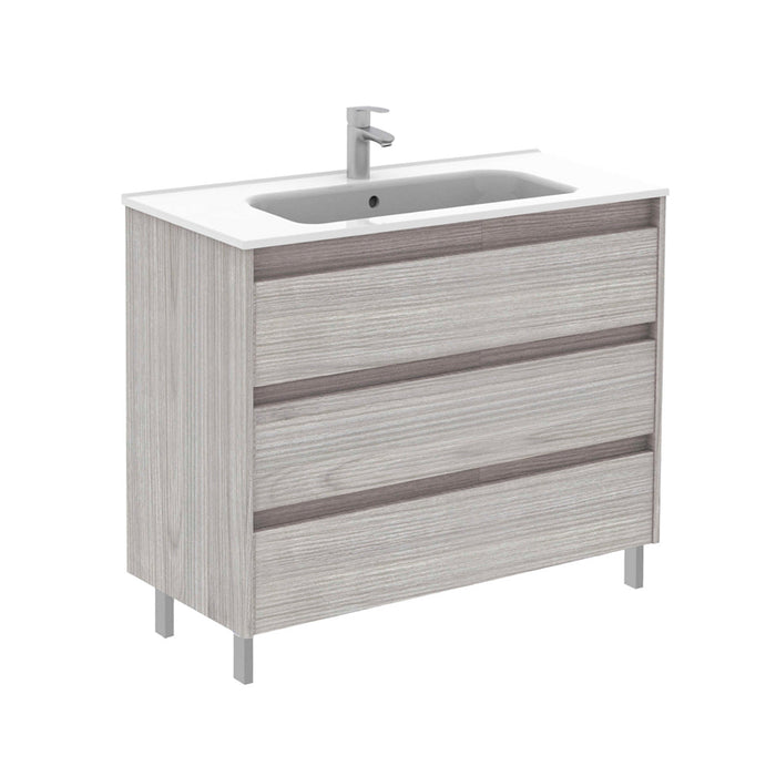 ROYO SANSA Furniture+Sink 3 Drawers Sandy Grey