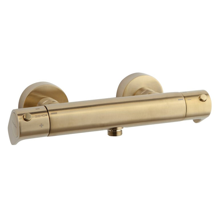 RAMON SOLER 3634SOC ALEXIA 1-Way Thermostatic Shower Tap Without Equipment Brushed Gold Color
