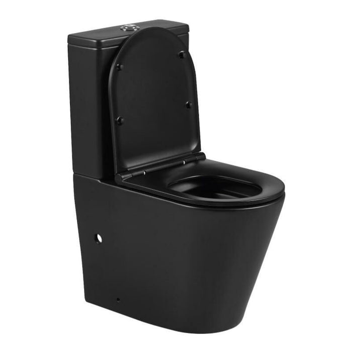 AQUORE TURÍN Complete Rimless Toilet Matte Black