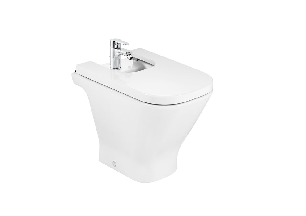 ROCA A357474000 THE GAP SQUARE Open Foot Bidet With Lid