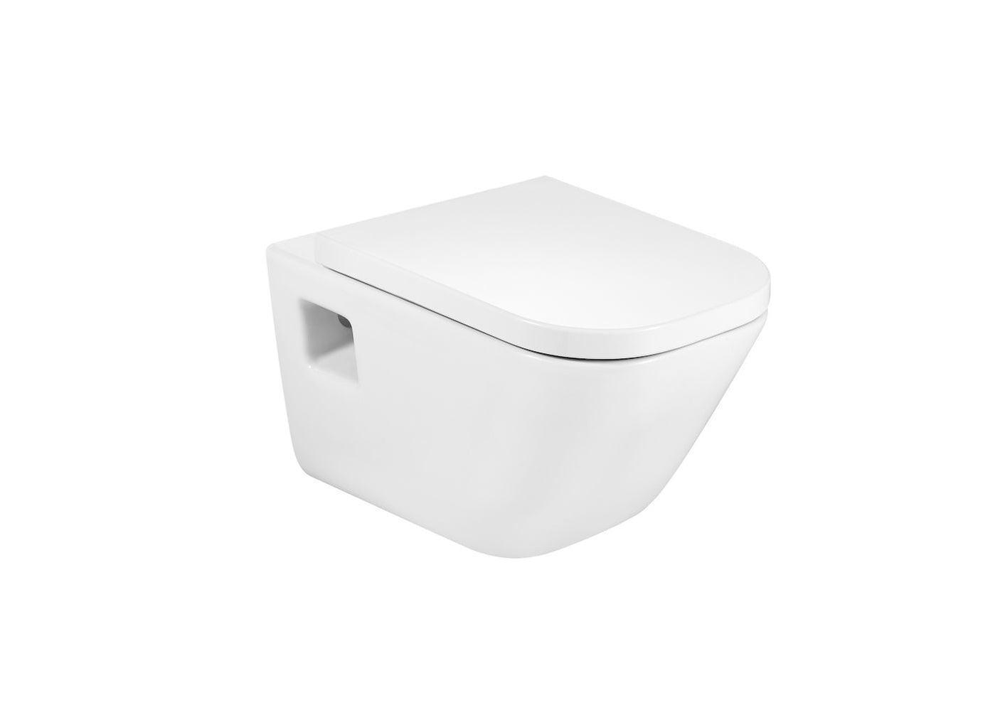 Inodoro ROCA THE GAP SQUARE Rimless Compacto - Higiénico y sostenible ...