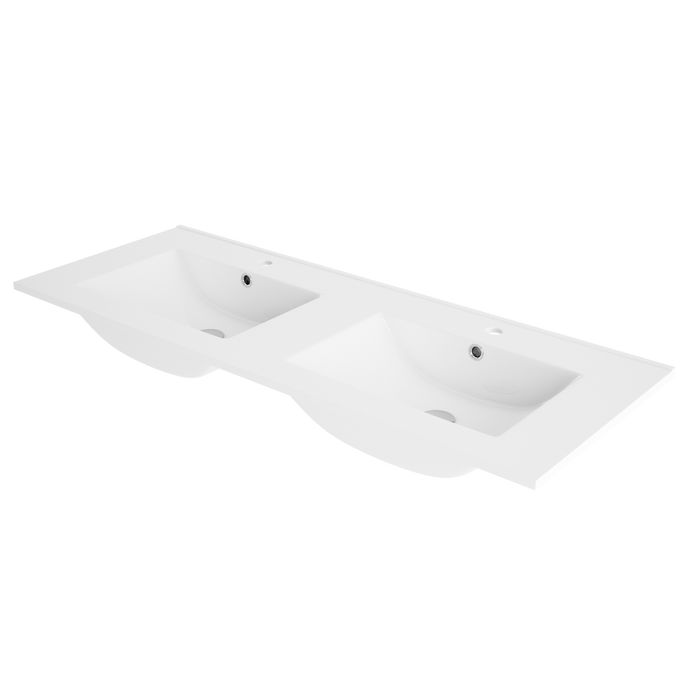 BATHME TWO Conjunto Mueble de Baño Completo 120 cm Blanco