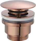IMEX VCC023 Click-Clack Valve PVD Brushed Rose Gold