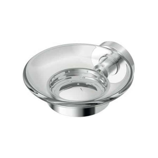 IDEAL STANDARD A9123AA IOM Transparent Glass Soap Dish-Chrome