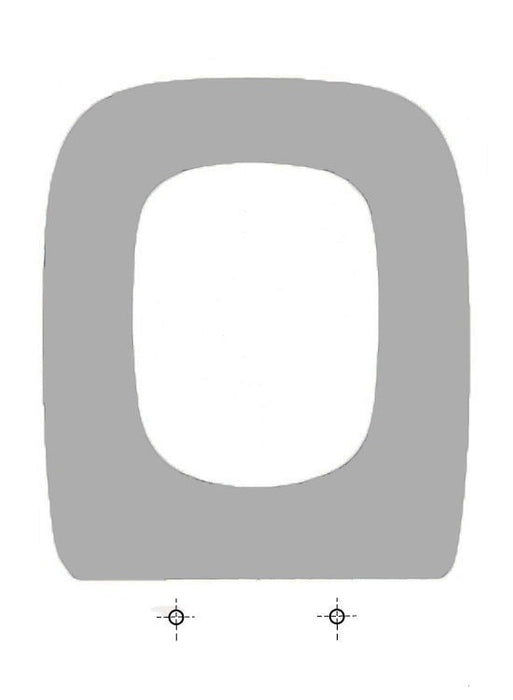 ETOOS 02101108 ALMINA Bellavista White WC Lid