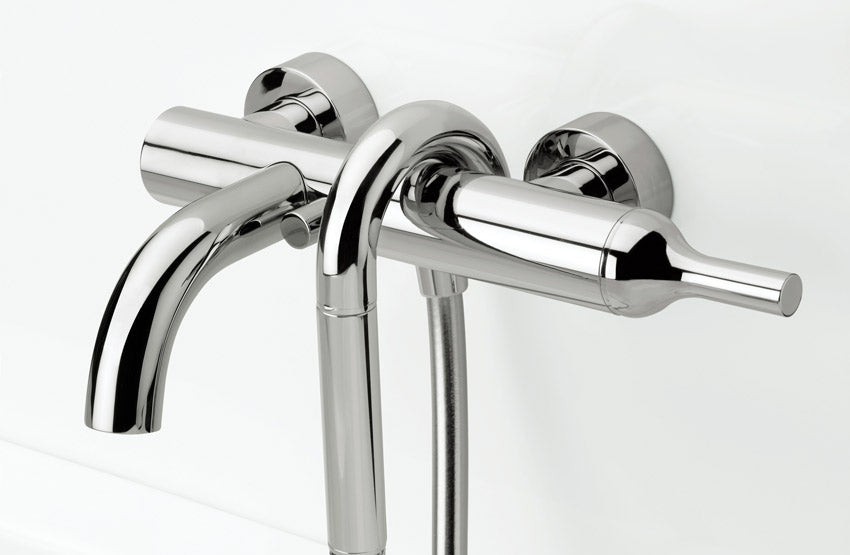 GALINDO 3241000 BATLO Bath-Shower Tap with Chrome Accessories
