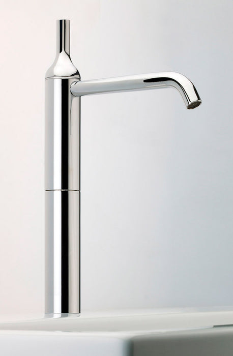 GALINDO 3244500 BATLO Tall Basin Tap with Semi-Automatic Outlet Chrome