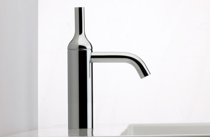 GALINDO 3244100 BATLO M Basin Tap with Semi-Automatic Outlet Chrome