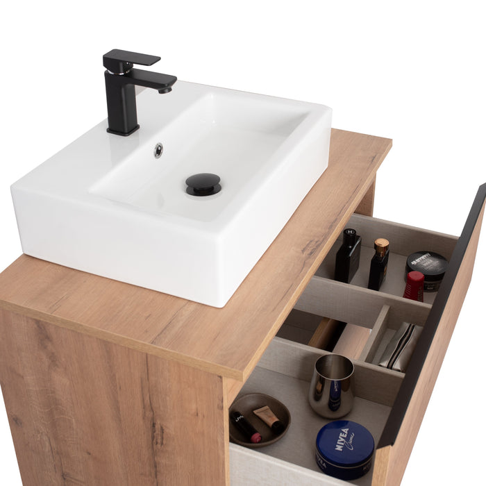 BATHME MADISON SQUARE Ostippo Oak Furniture+Sink+Countertop