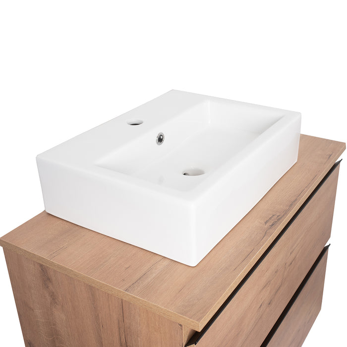 BATHME MADISON SQUARE Ostippo Oak Furniture+Sink+Countertop