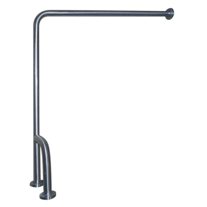 PRESTO 78145PR EQUIP Floor-Wall Support Bar Glossy Stainless Steel