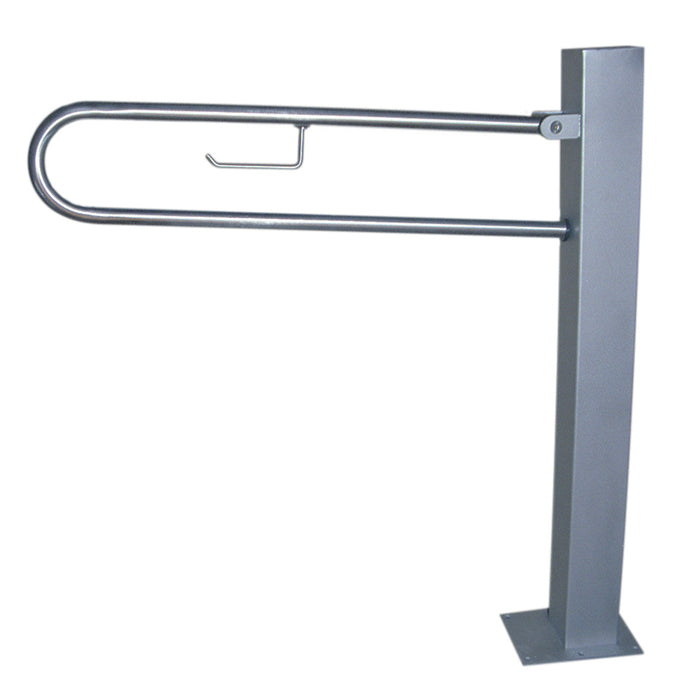 PRESTO 78175PR EQUIP Folding Support Bar Floor Polished Stainless Steel