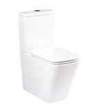 BATHME B000328 FUSSION Complete Rimless Toilet White