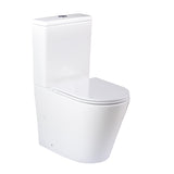 BATHME B009382 ELEGANCE Complete Rimless Toilet White
