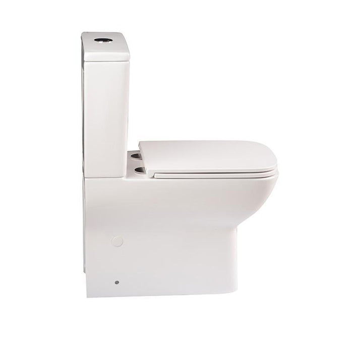 BATHME B010272 CITY Complete Rimless Toilet White