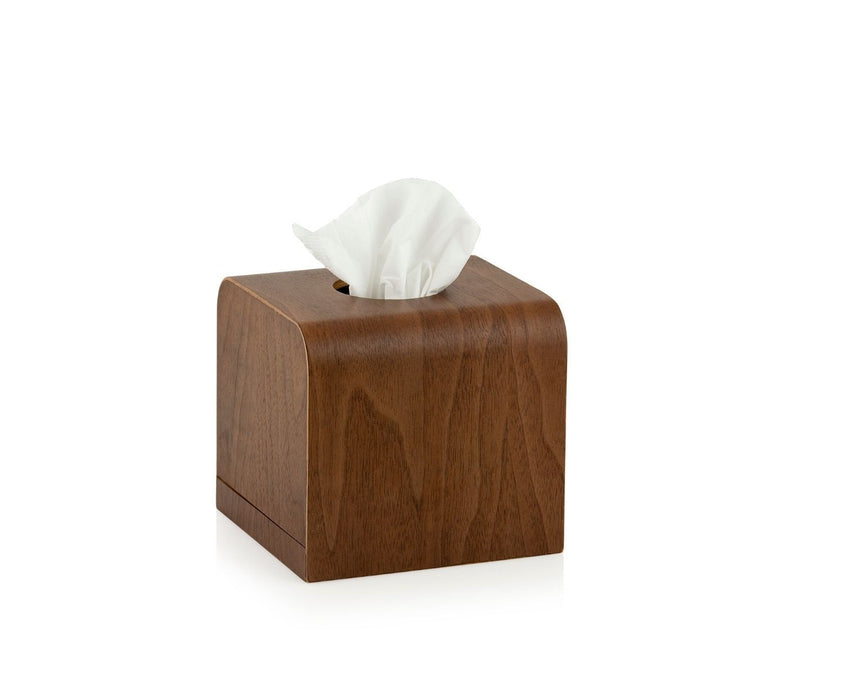ANDREA HOUSE BA70010 Brown Square Wooden Tissue Box