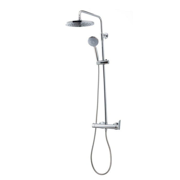 GALINDO 49550100 KILY Mixing Shower Column Sprayer 200 mm and Stainless Steel Hose
