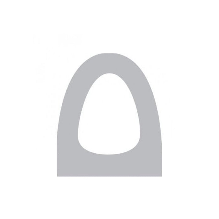 ETOOS 02421108 NIZA Toilet Seat Cover Noken White