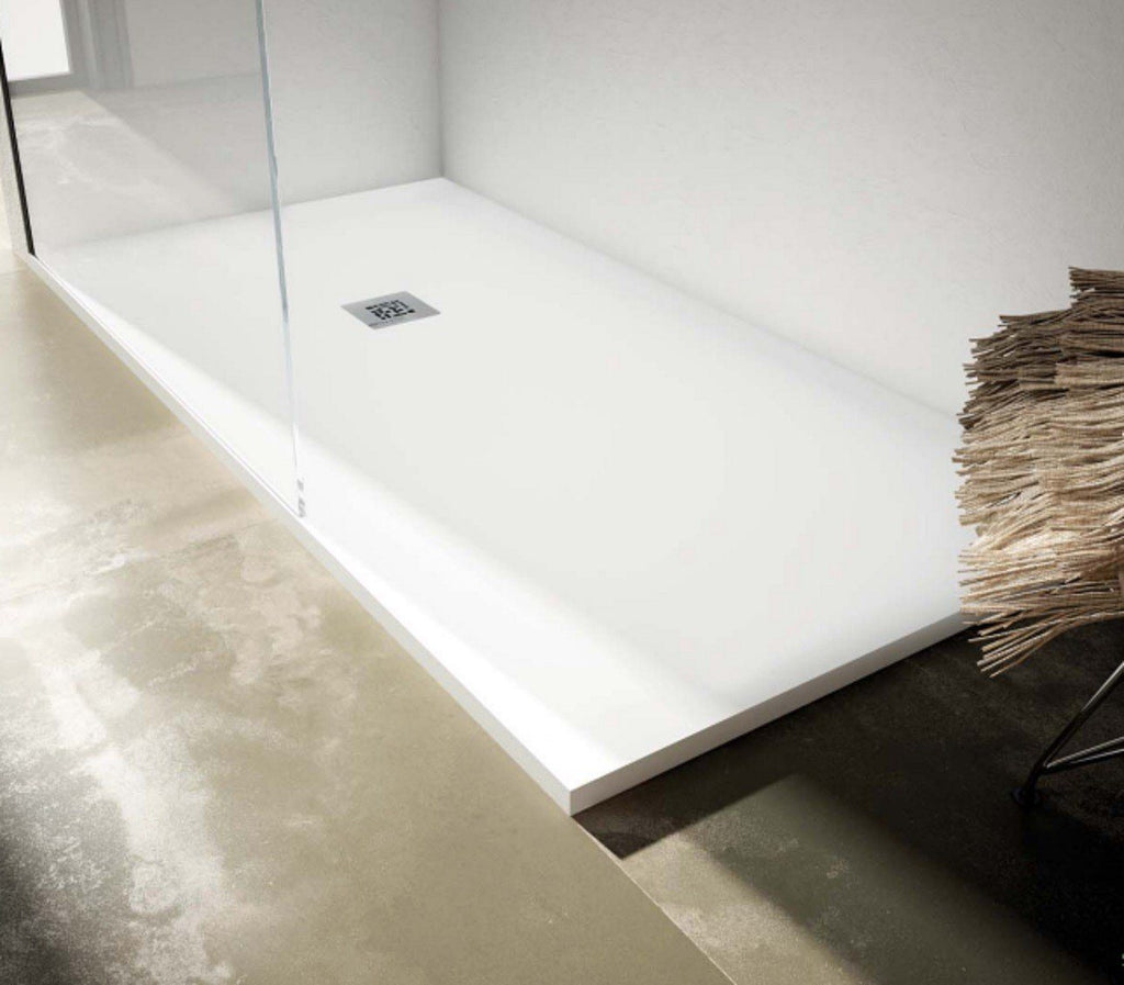 Plato de ducha extraplano blanco 80x190 cm