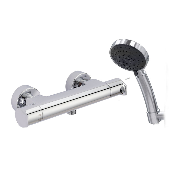 GALINDO 46053500 AROHA Thermostatic Shower Tap Without Shower Accessories Cold Body