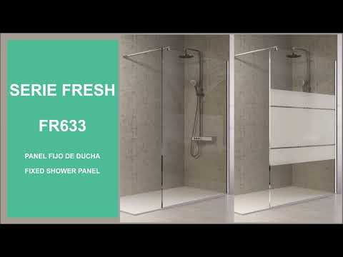 Mampara de ducha Fresh de Kassandra (FR703) panel fijo [2024]