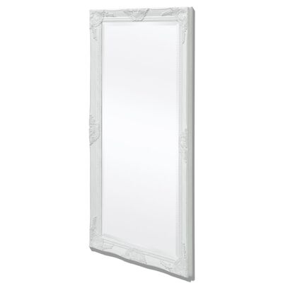 VXL Baroque Style Wall Mirror 120X60 Cm White