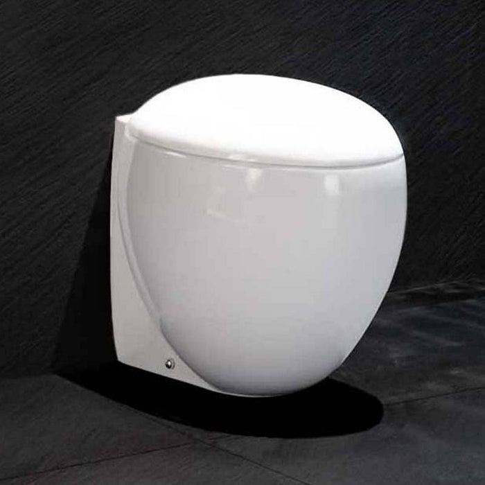 VALADARES EGG Built-in Tank Toilet White